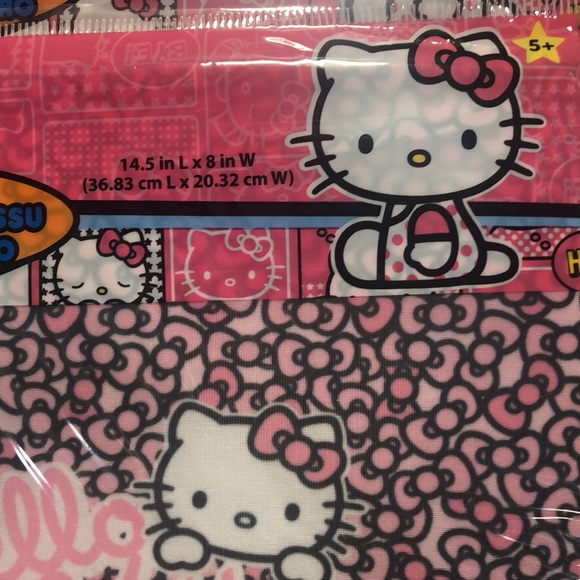 2 Pkgs Hello Kitty Fabric Book Covers - Picture 3 of 4